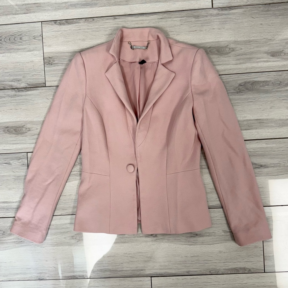 White House Black Market Blush Pink Blazer